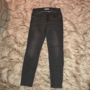 Madewell Jeans with Ankle Zipper